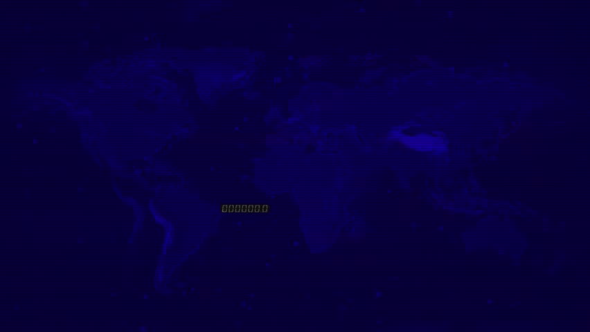 Wi-Fi 6 Error Warning Text on hacking background screen
