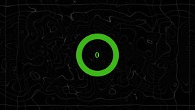 Circle loading bar animation with grid and black background. 4k animation video. Count down circle animation. - Powered by Shutterstock - Get 15% off with code: PIKWIZARD15