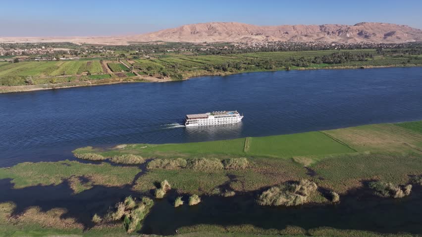 aerial drone egypt from above 