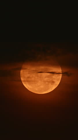moon, blood moon, full moon, lunar, night, astronomy, celestial, space, orange, glowing, sky, dark, mysterious, clouds, atmosphere, astronomy, eclipse, night sky, red moon, cosmic, universe, twilight