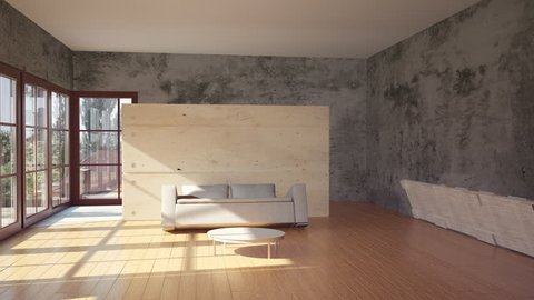 modern interior transformation video