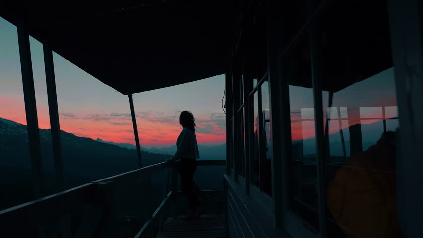 Park Butte Fire Watch Tower in Washington State 
