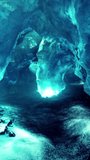 blue ice cave covered with snow and flooded with light - Powered by Shutterstock - Get 15% off with code: PIKWIZARD15