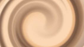 Coffee swirl animation with creamy, smooth texture. Perfect for cafe branding, beverage content, coffee shop design, or food-themed visual projects. Warm, appetizing, and abstract. - Powered by Shutterstock - Get 15% off with code: PIKWIZARD15