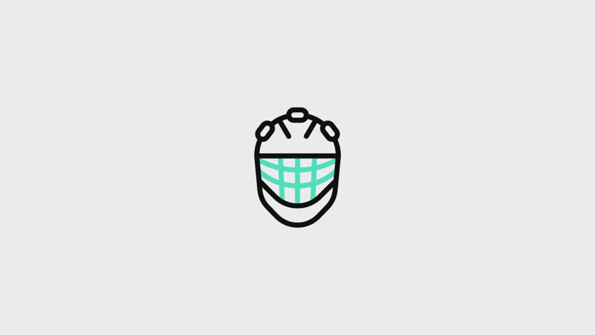 Ice Hockey Animated Icon V7. . This video features a captivating animation of an icon designed to enhance your projects.