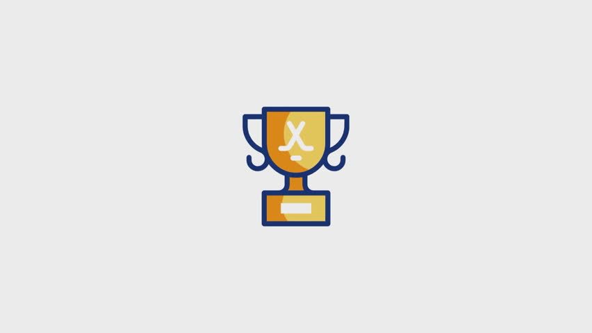 Ice Hockey Animated Icon. . This video features a captivating animation of an icon designed to enhance your projects.
