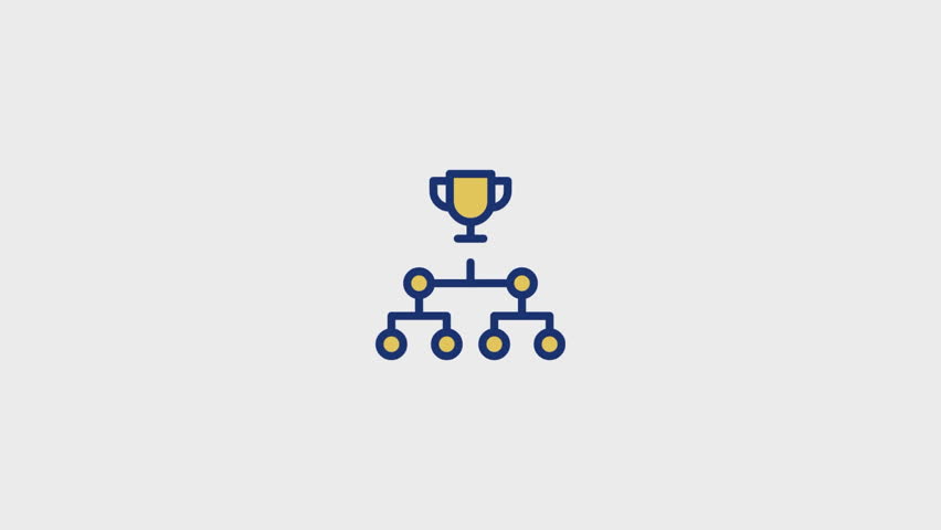 Tournament Animated Icon V2. . This video features a captivating animation of an icon designed to enhance your projects.