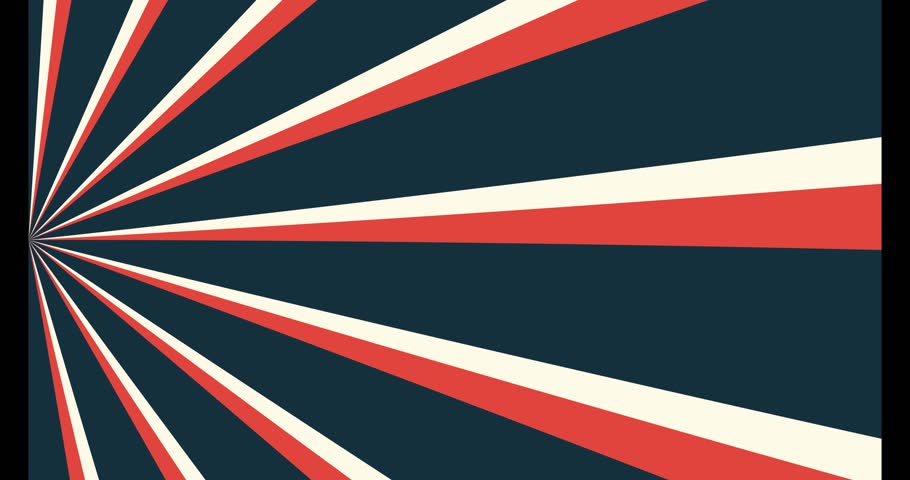 flat background 2d animation Abstract sun burst Shape Backgrounds design illustration