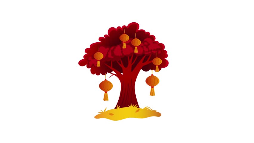 Chinese New Year Celebration Flat Illustrations

