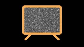 Tv no signal animation.Noice glitch motion animation video. - Powered by Shutterstock - Get 15% off with code: PIKWIZARD15