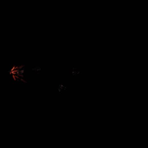 Blazing muzzle flash explosion. Vivid fireburst with sharp, intense highlights and smooth expansion. Abstract, fire, explosion, cinematic, glow, power.