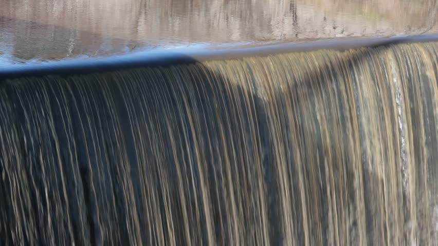 Helsinki, Finland A waterfall on the Vantaa River in the Gammelstaden district. 