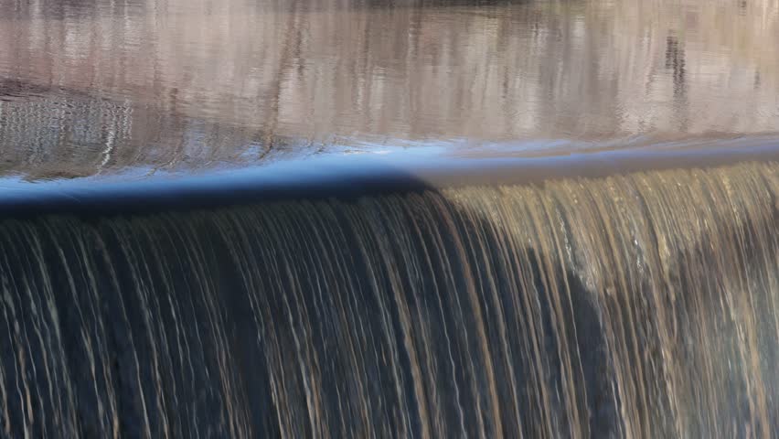 Helsinki, Finland A waterfall on the Vantaa River in the Gammelstaden district. 