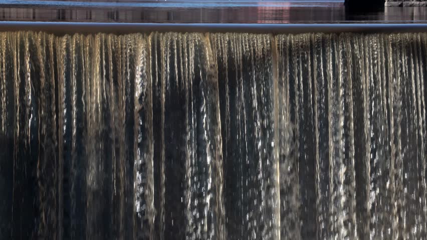 Helsinki, Finland A waterfall on the Vantaa River in the Gammelstaden district. 