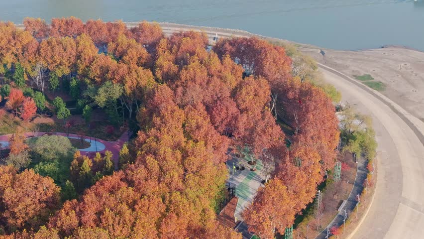 Aerial photography of Wuhan