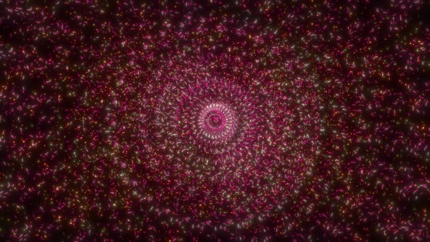 Seamless Fractal Mandala Pattern with Geometric Kaleidoscope Design in Vibrant Multi Colors - Powered by Shutterstock - Get 15% off with code: PIKWIZARD15