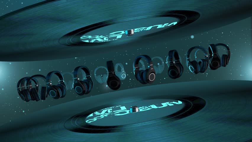 Immersive Audio Headphones 3D Product Showcase