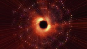 Cosmic Singularity: Accretion Disk and Event Horizon Visualization - Powered by Shutterstock - Get 15% off with code: PIKWIZARD15