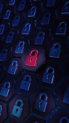 Digital Secure Data Network Protection breach threat secure network encryption, secure networks vulnerabilities cybersecurity strategies, risk management security, tech products cyber. 3D Illustration