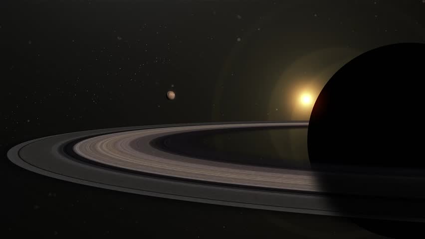 Exoplanet with Ring System and Distant Star - Powered by Shutterstock - Get 15% off with code: PIKWIZARD15