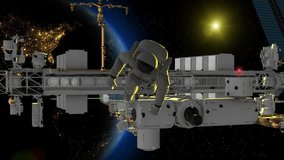 International Space Station Astronaut Spacewalk Earth Orbit - Powered by Shutterstock - Get 15% off with code: PIKWIZARD15