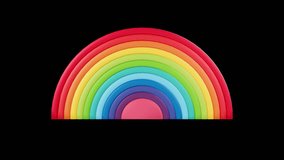 LGBTQ Rainbow On Alpha Channel  - Powered by Shutterstock - Get 15% off with code: PIKWIZARD15