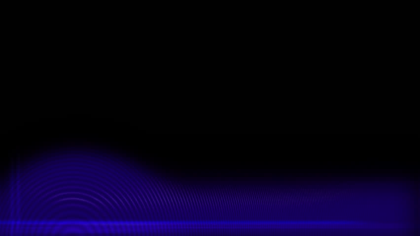 Modern Blue-colored lower third banner on a transparent alpha channel for easy drag and drop