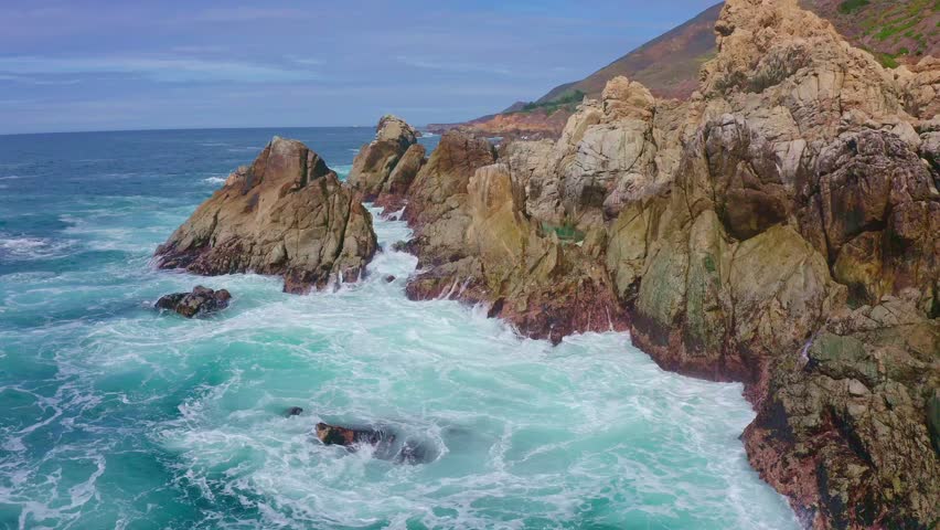 Stunning coastal landscape along California