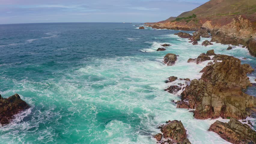 Stunning coastal landscape along California