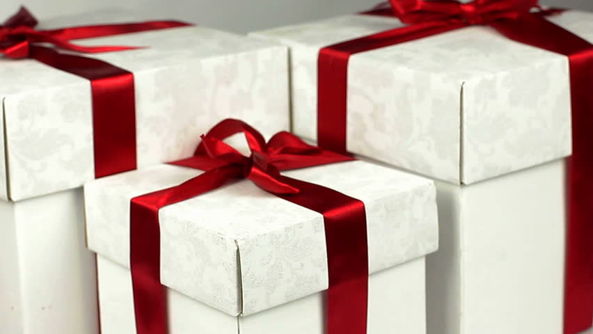 Gift boxes with beautifull ribbon