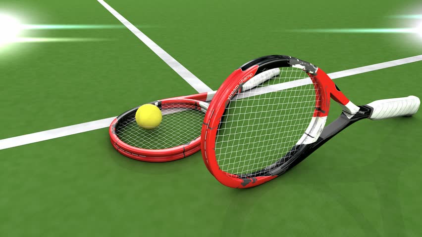 Tennis game.