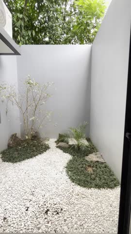 Small park at the house corner