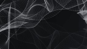 High Quality Abstract Wave Motion in Black Elegant Background Animation - Powered by Shutterstock - Get 15% off with code: PIKWIZARD15