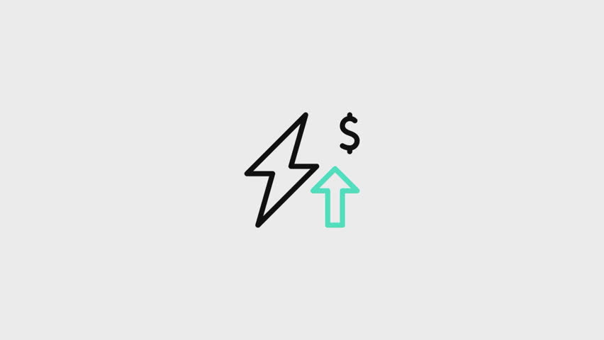 Energy Animated Icon. This video features a captivating animation of an icon designed to enhance your projects.