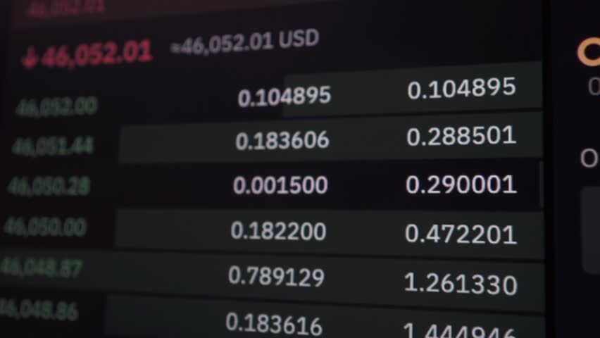 Cryptocurrency Exchange Fall Chart. Global Crisis
