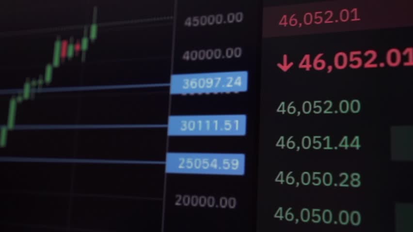 Cryptocurrency Exchange Fall Chart. Global Crisis