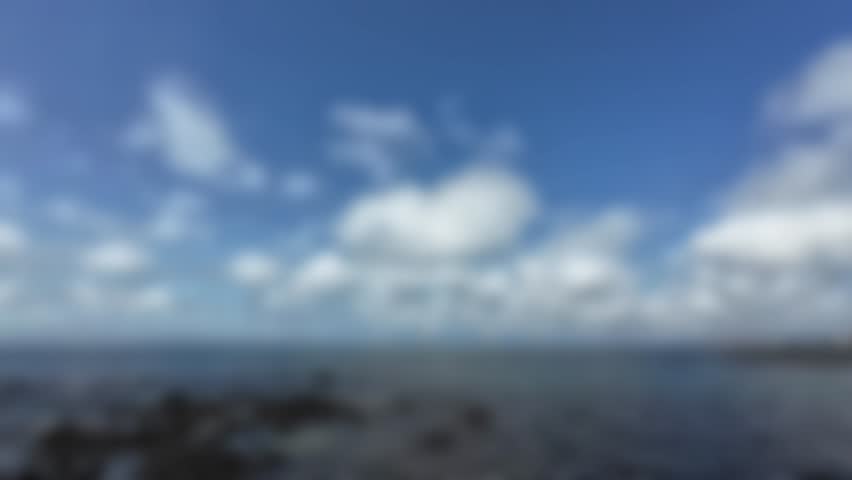 Beautiful island Jeju Island coast