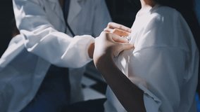 Physical examination of the cardiovascular system with stethoscope of elderly man
 - Powered by Shutterstock - Get 15% off with code: PIKWIZARD15
