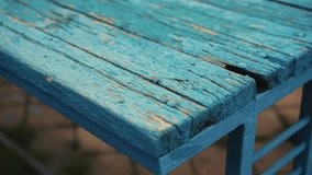 Peeling Paint on Urban Table Surface with Focus Pull - Powered by Shutterstock - Get 15% off with code: PIKWIZARD15