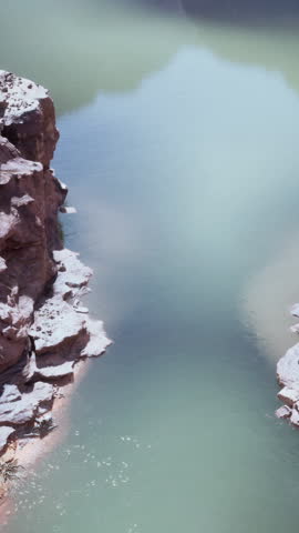 Aerial view of the Grand Canyon Upriver Colorado River