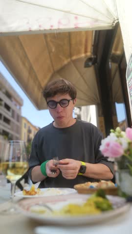 Experience a delightful dining outing at a cozy and inviting restaurant bistro setting