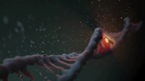 DNA reconstruction, evolution, and modification. 3D visualization of a DNA spiral with molecular movement, showcasing life evolution and genetic code formation in vibrant colors. - Powered by Shutterstock - Get 15% off with code: PIKWIZARD15