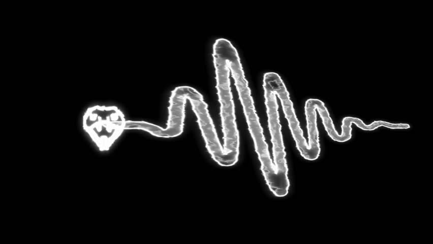 White neon sign with neon lights