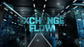 Exchange Flow. IT Administrator Activating Modern Data Center Server with Hologram. - Powered by Shutterstock - Get 15% off with code: PIKWIZARD15