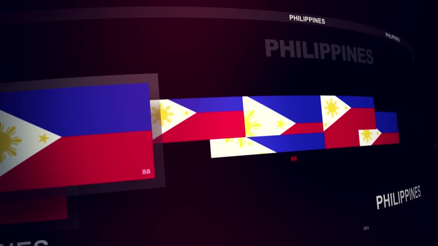 Philippines Flag World News Intro