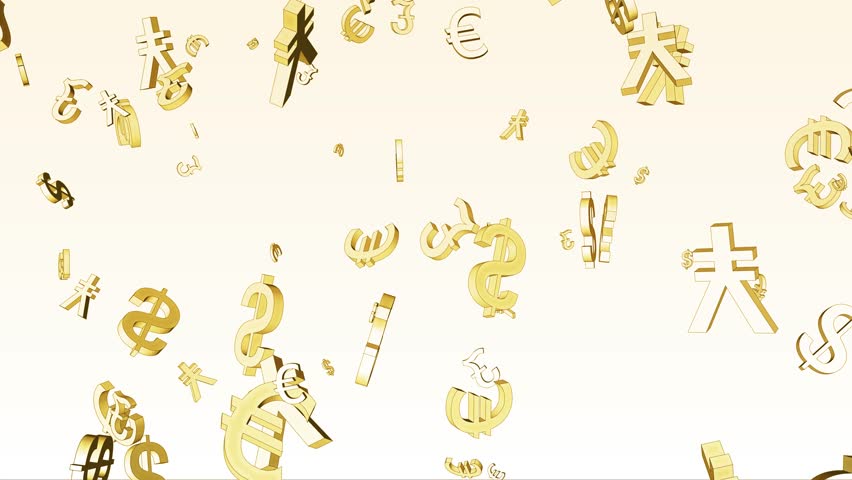 
Golden 3D Currency Symbols Floating and Rotating in a Vast Space on a Gradient Light Background, 4K Looping Forex Finance Animation with Dynamic Financial Icons and Smooth Motion Effects

