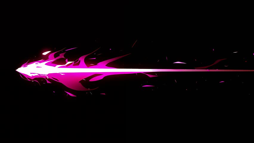 Glowing 2D anime VFX with intense motion and digital energy. Ideal for overlays, content creation, and motion backgrounds.