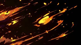 Looping comic book style FX with anime vibes and vibrant glows. Inspired by retro-futuristic themes and 2D aesthetics - Powered by Shutterstock - Get 15% off with code: PIKWIZARD15