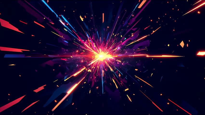 Electric and vibrant anime-style loop with comic and glitch aesthetics. Great for DJ sets, visuals, and immersive content