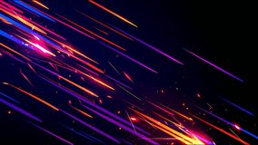 Glitchy anime cartoon VJ loop with lightning and fire elements. A seamless motion graphics asset for futuristic visuals. - Powered by Shutterstock - Get 15% off with code: PIKWIZARD15